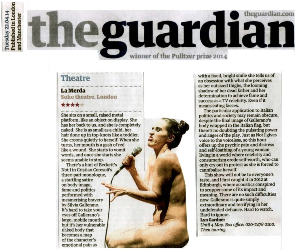 The Guardian / La Merda: Extraordinary, Terrifying and Hard to Ignore
